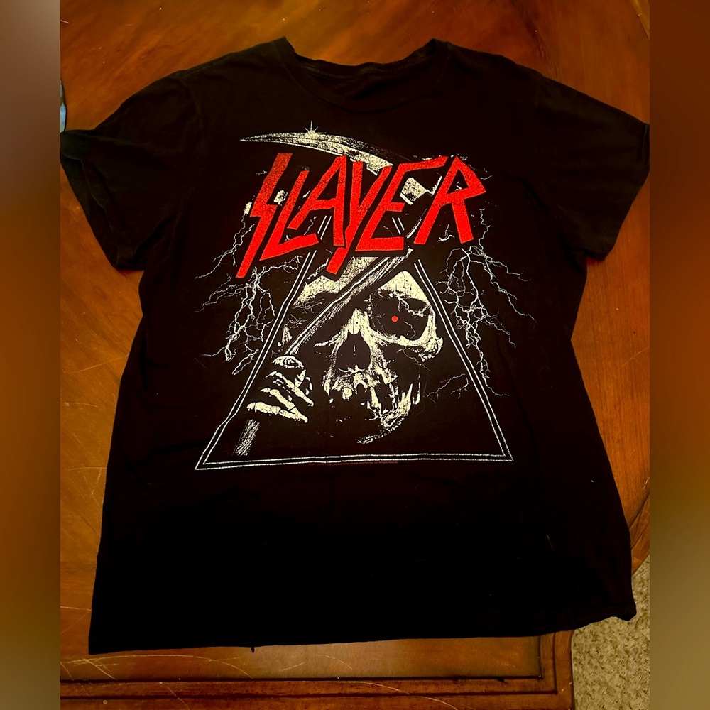 Cotton T-Shirt Slayer Classic Unisex Gift For Men Women Medium